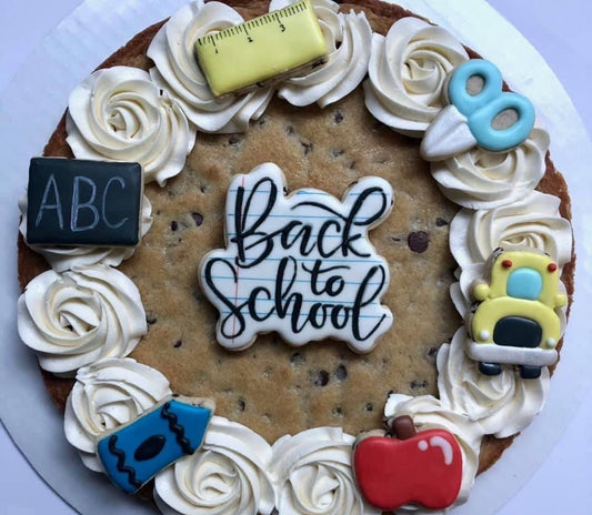 Back to School 10” Cookie Cake
